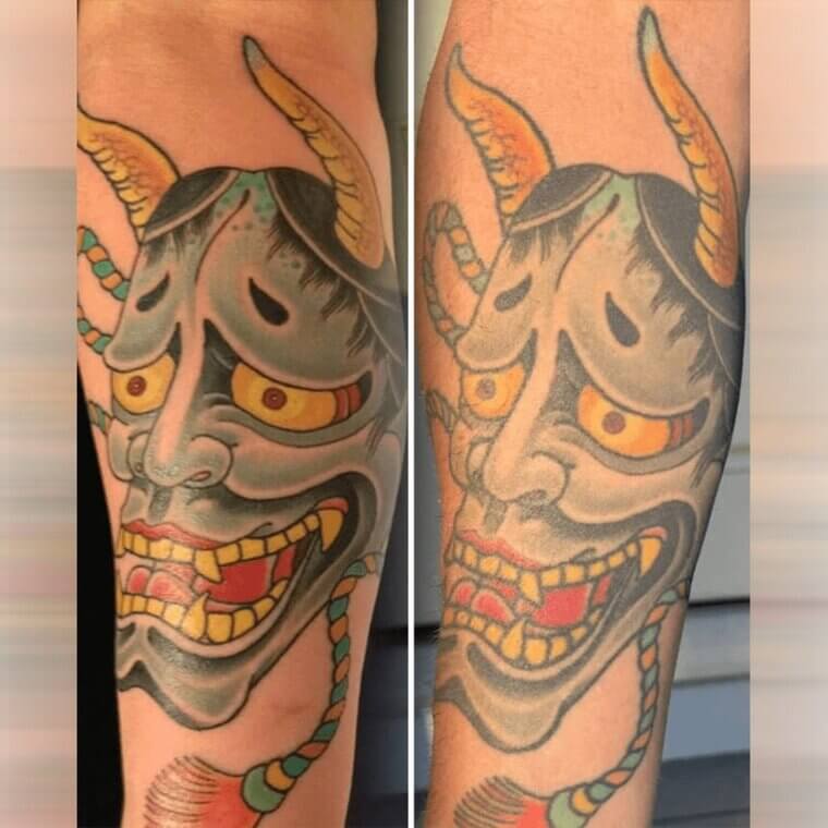 A Menacing Mask That Hasn't Aged