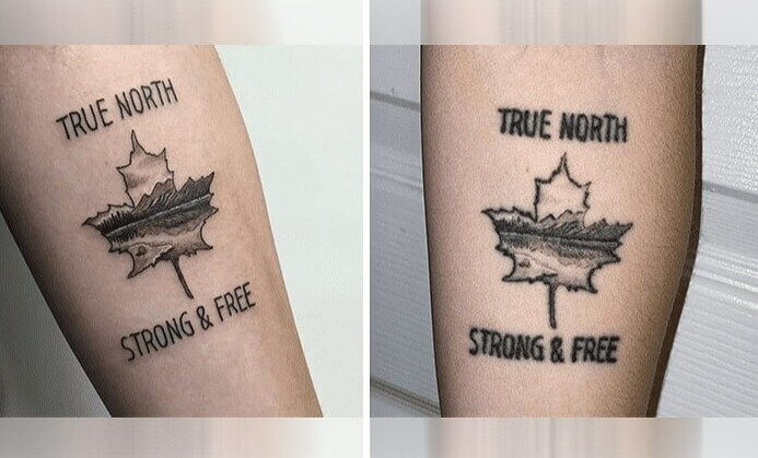 The Canadian Maple Leaf