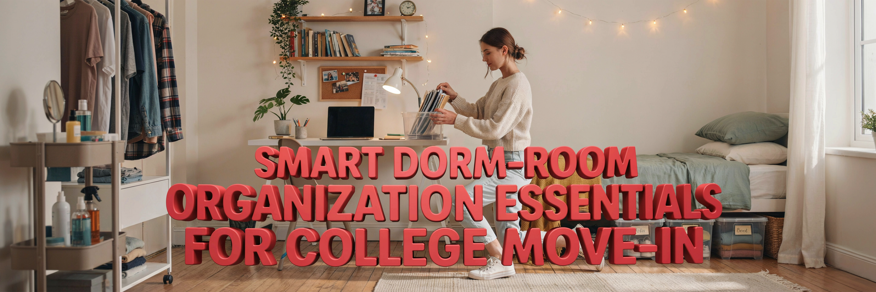 Dorm-Room Organization Essentials for the Kid Heading to College