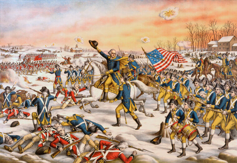 Os soldados de George Washington ignoraram suas ordens