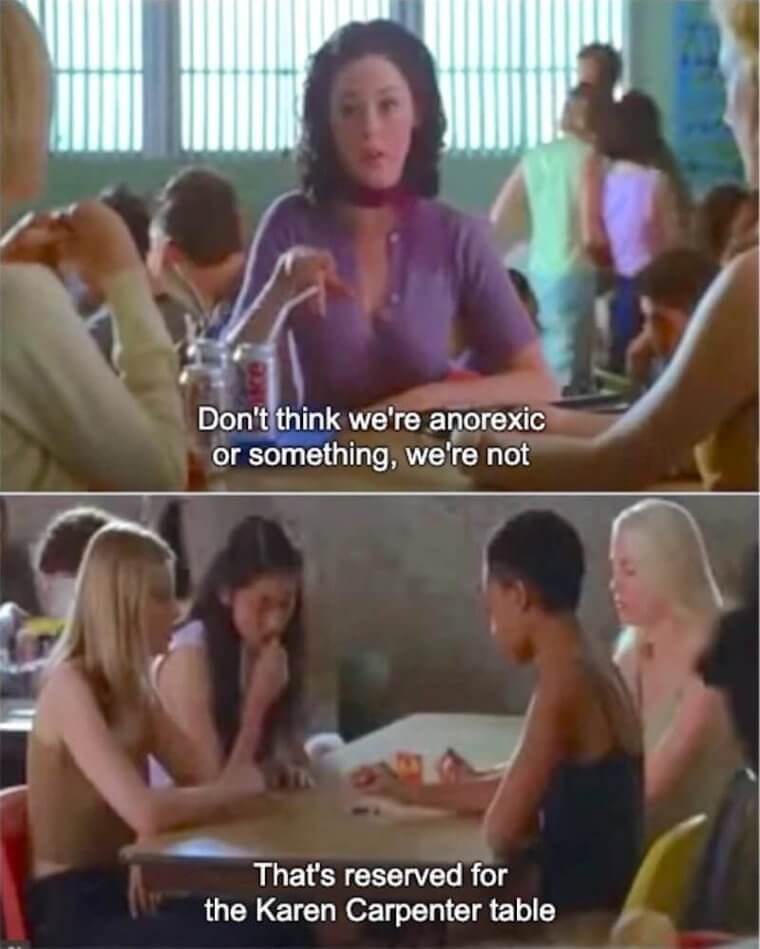 That ‘Karen Carpenter’ Comment In Jawbreaker (1999)