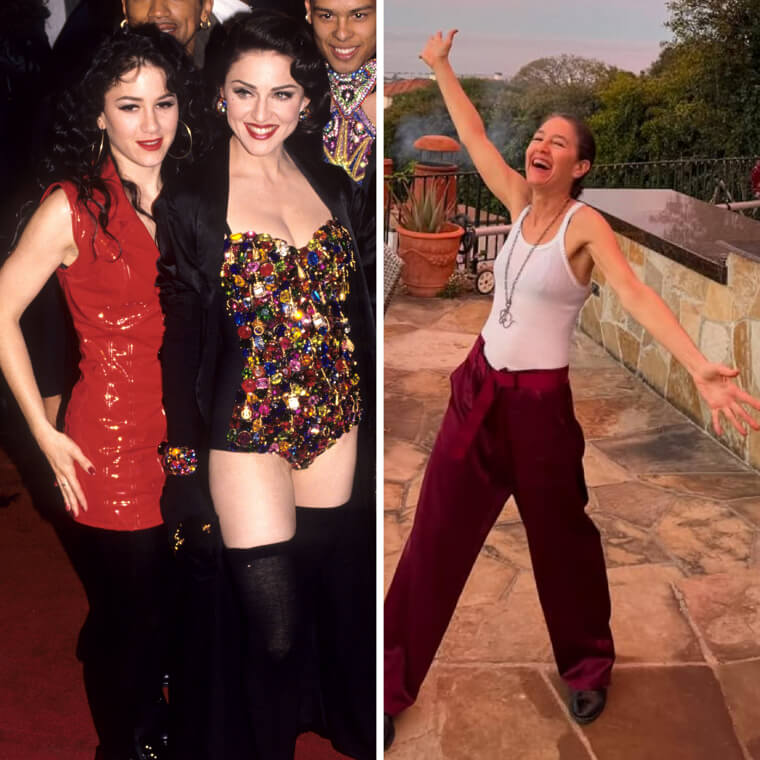 Vogue, 1990, Madonna: Donna DeLory Danced as a Backup Vocalist in a Glamorous Tribute to Classic Hollywood and Releases Her Own Music