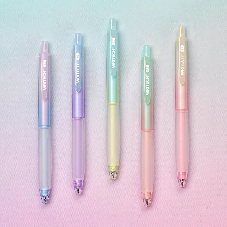 WRITECH Gel Pens - Vibrant Colors & Smooth Writing 