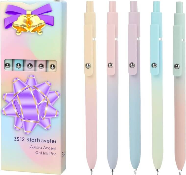 Vanhench Gel Pens - Cute & Trendy Writing Essentials for All Ages - Don’t Miss the 20% Discount!