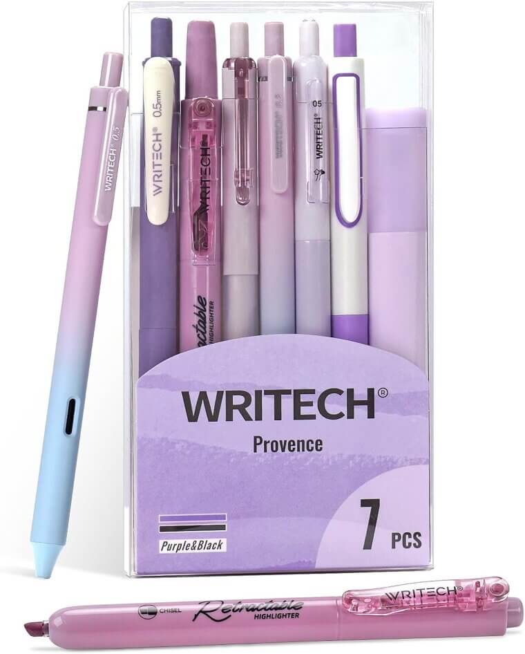 WRITECH Gel Pens - Perfect Pastel Colors for Journaling Fun 