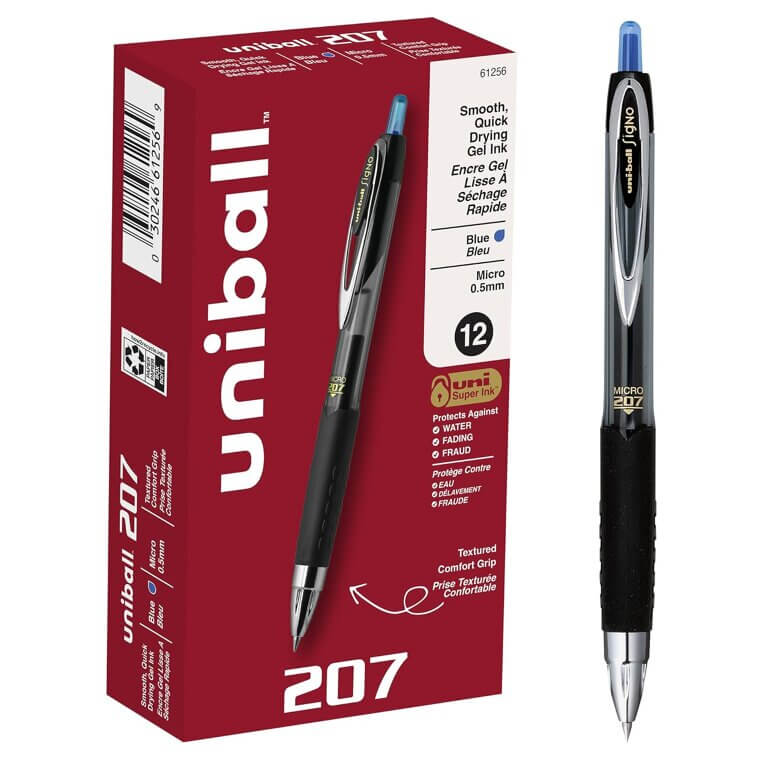 Uniball Gel Pens - Smooth, Vibrant Writing 