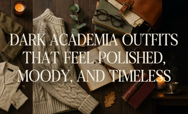 Dark Academia Outfits That Feel Polished, Moody, and Timeless