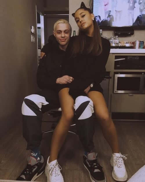 Ariana Grande And Pete Davidson