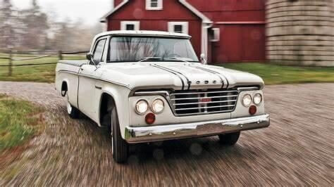 Dodge D100 Trucks From the 1960s