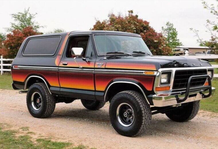 The Legendary 1978 Ford Bronco Pickup
