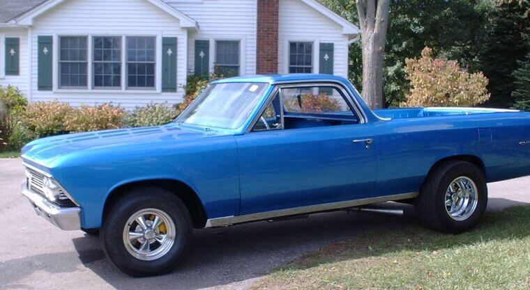 The Sleek 1966 Chevrolet El Camino