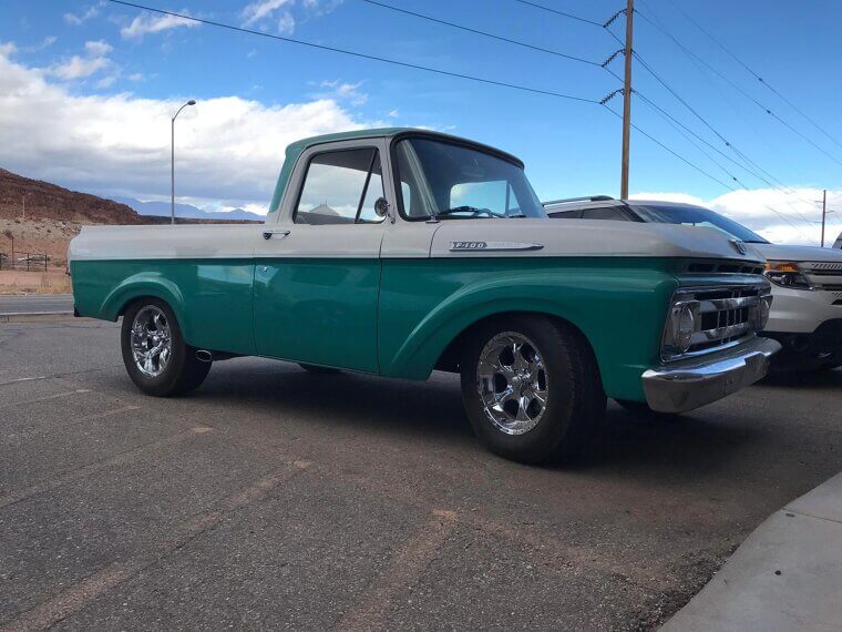 The Rare 1961 Ford Unibody Pickup