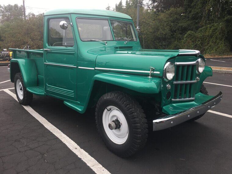 Willys Jeep Pickup Trucks of the 1950s