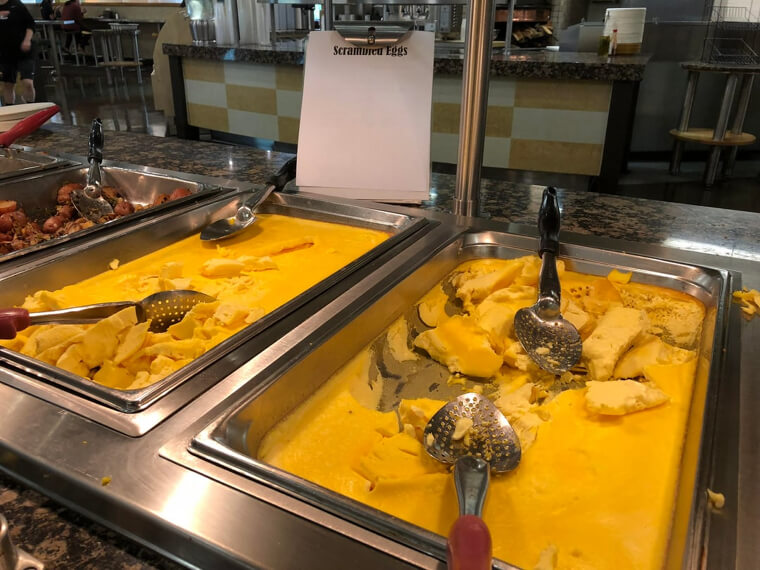 Scrambled Eggs From a Pitcher