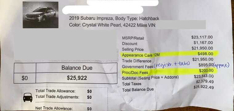 ​Don’t Forget to Check All the Fees