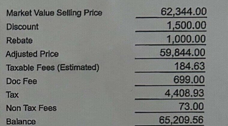 ​Don’t Forget to Look at the Out-The-Door Price