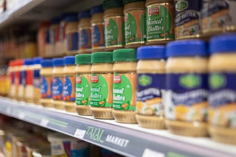 Natural Peanut Butter Stored Upside Down Prevents The Oil From Pooling At The Top And Hardening At The Bottom