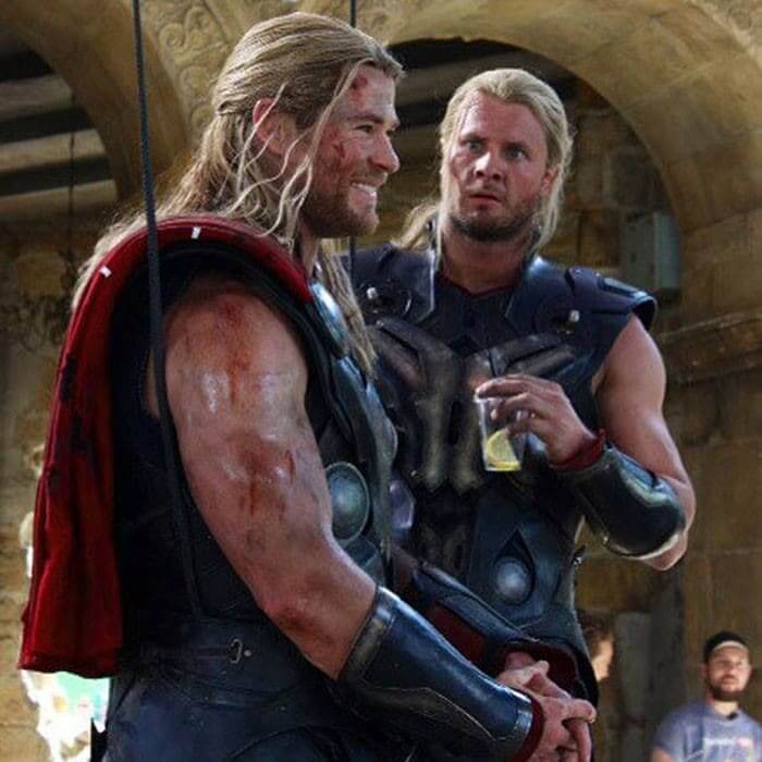 Chris Hemsworth's Double Shares His God-Like Features