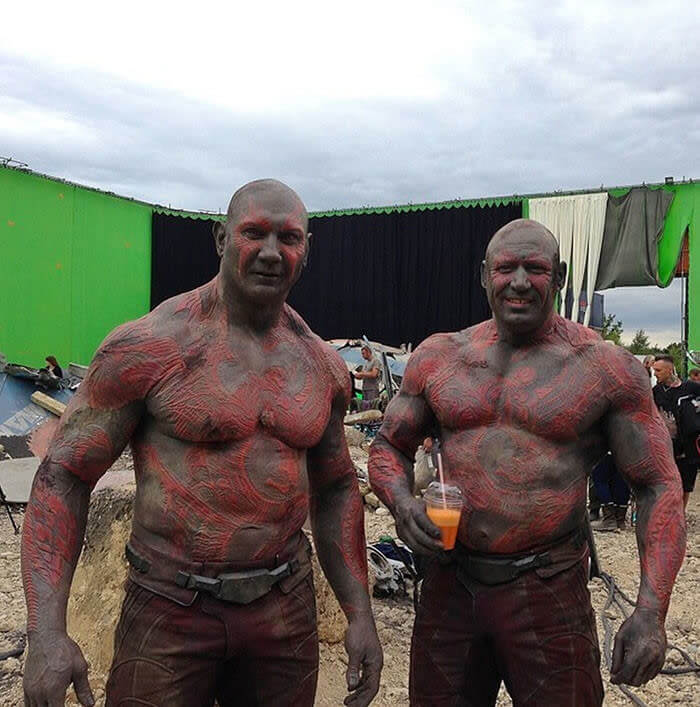 Dave Bautista's Stand-In Shares The Same Muscular Physique