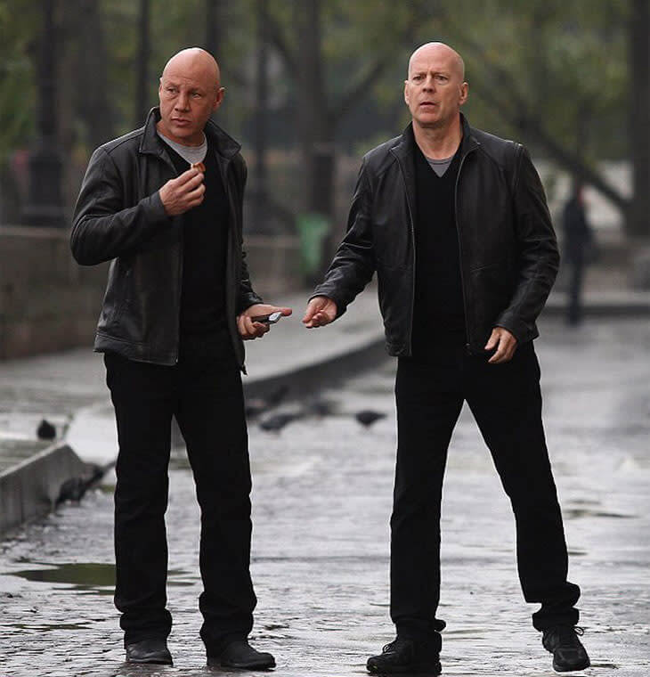 Bruce Willis's Double Got Into The Stunt Business Accidentally