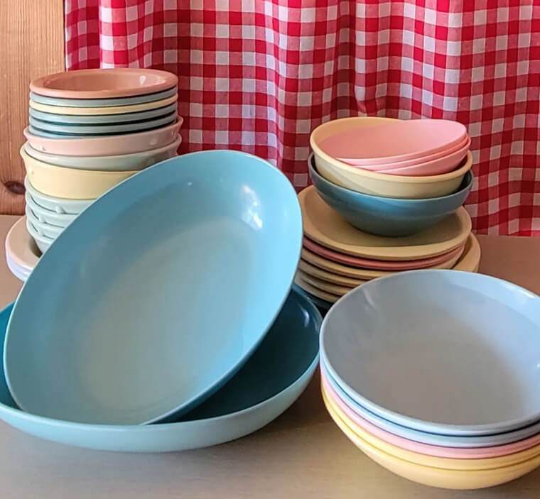 Trade in Your Plastic Dishware for Something Real