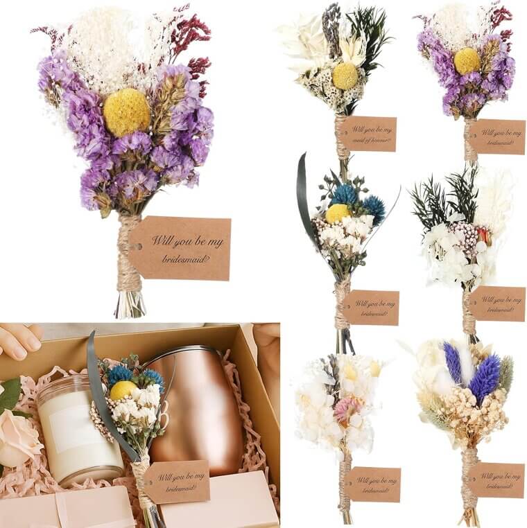 Bridesmaid Gift Bouquets - Vibrant, Handcrafted Keepsakes - Don’t Miss the 13% Discount!