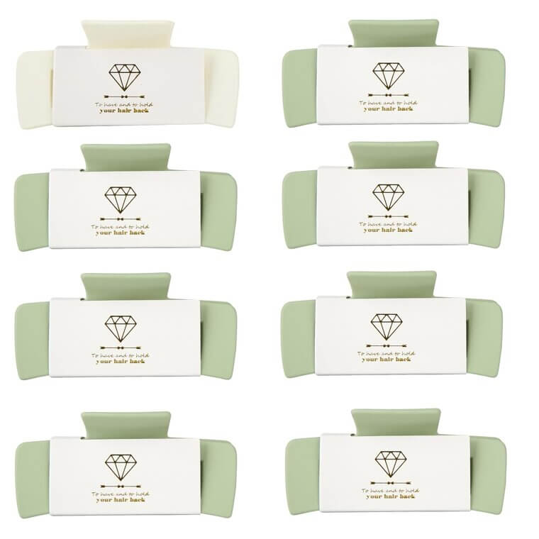 Bridesmaid Hair Claw Clips - Perfect Bachelorette Party Favors! 