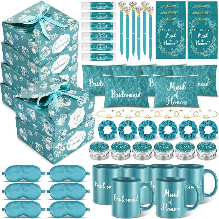 Bridesmaid Proposal Set - Perfect Gift for Your Wedding Party - 10% Off!