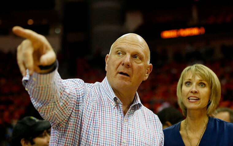 12. Ballmer Family – $52 Billion