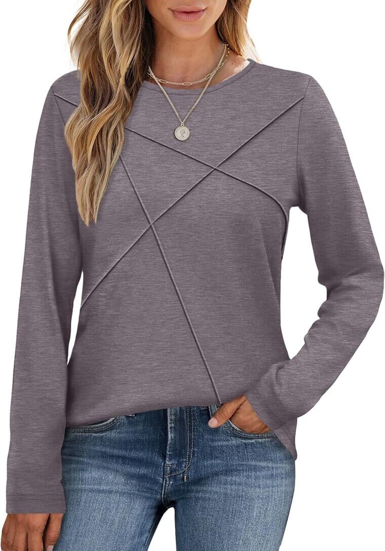 XIEERDUO Women's Fall Tops - Stylish and Comfy for Any Occasion! - Enjoy 40% Off!