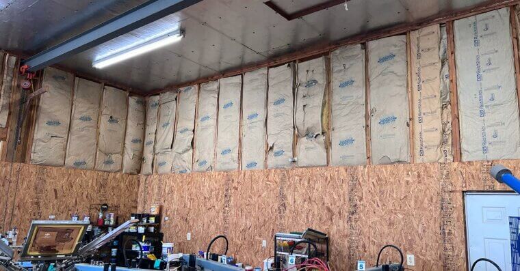 Hanging Drywall Up High