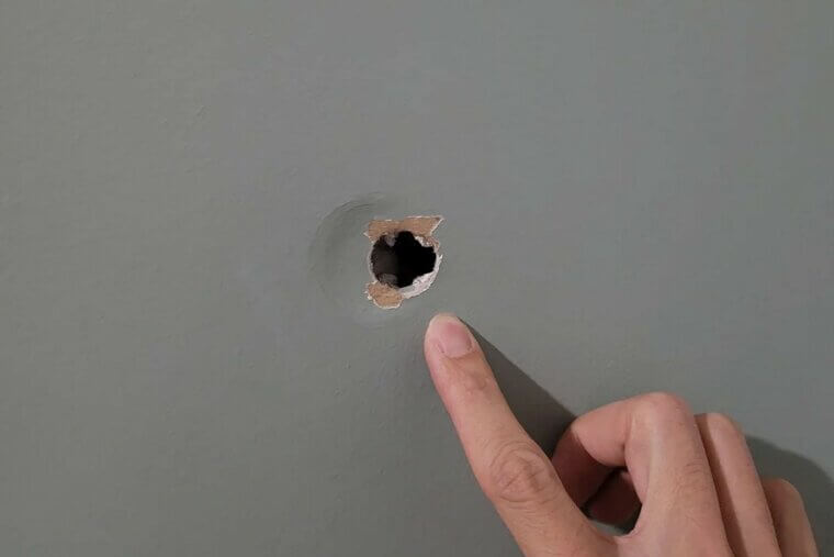 Not Filling in Holes in the Wall