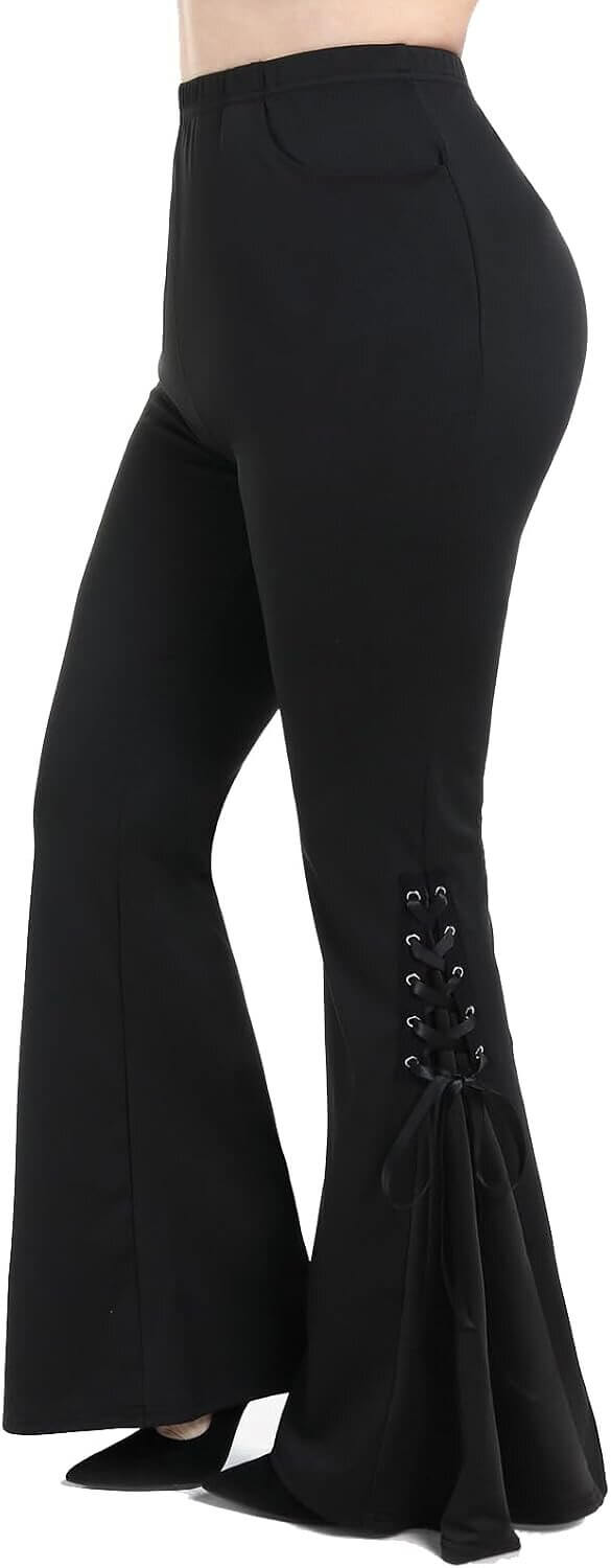 Gothic Lace Flare Pants - Perfect for Your Unique Style - Enjoy 10% Off!
