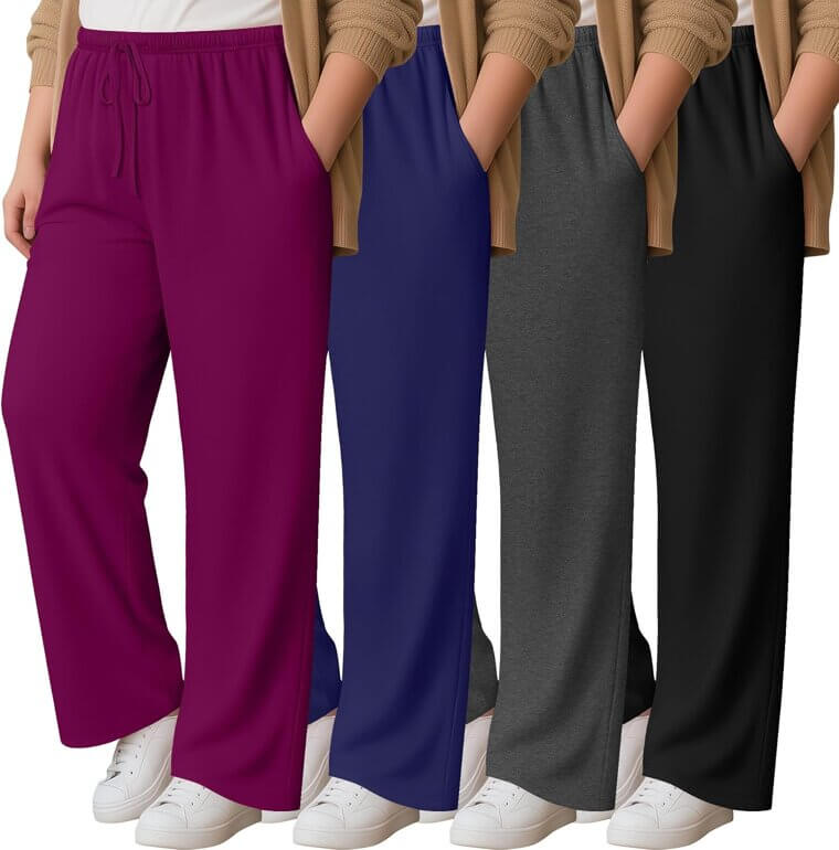 Plus Size Lounge Pants - Comfy & Stylish, Perfect for Relaxation 