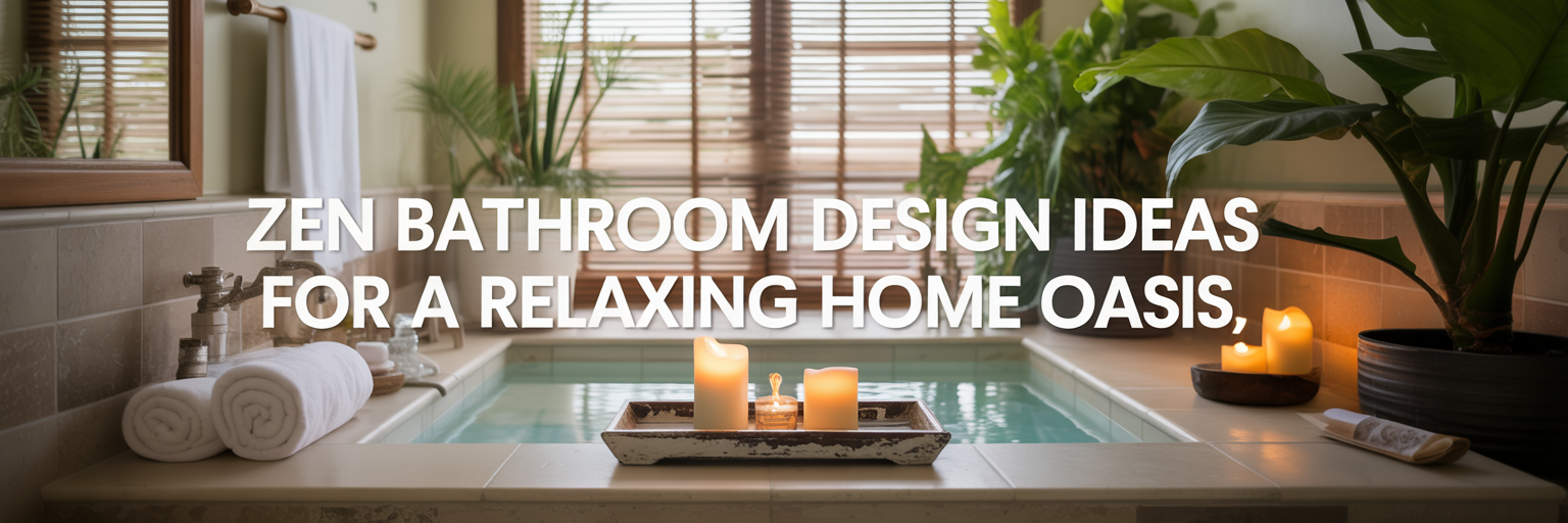 Zen Bathroom Design Ideas for a Relaxing Home Oasis