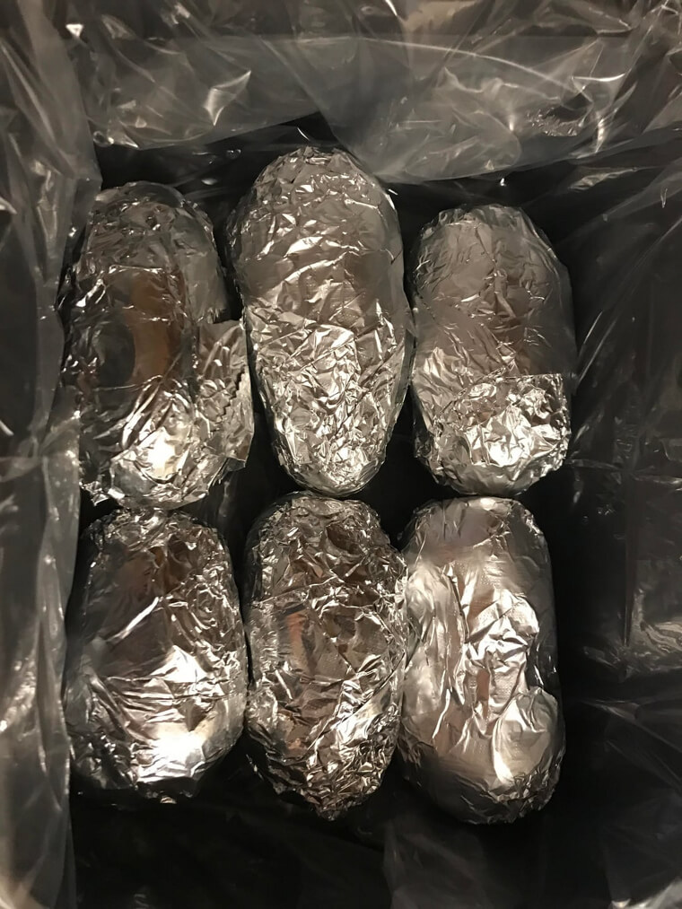 Free Up Oven Space by Baking Foil-Wrapped Potatoes in the Crock
