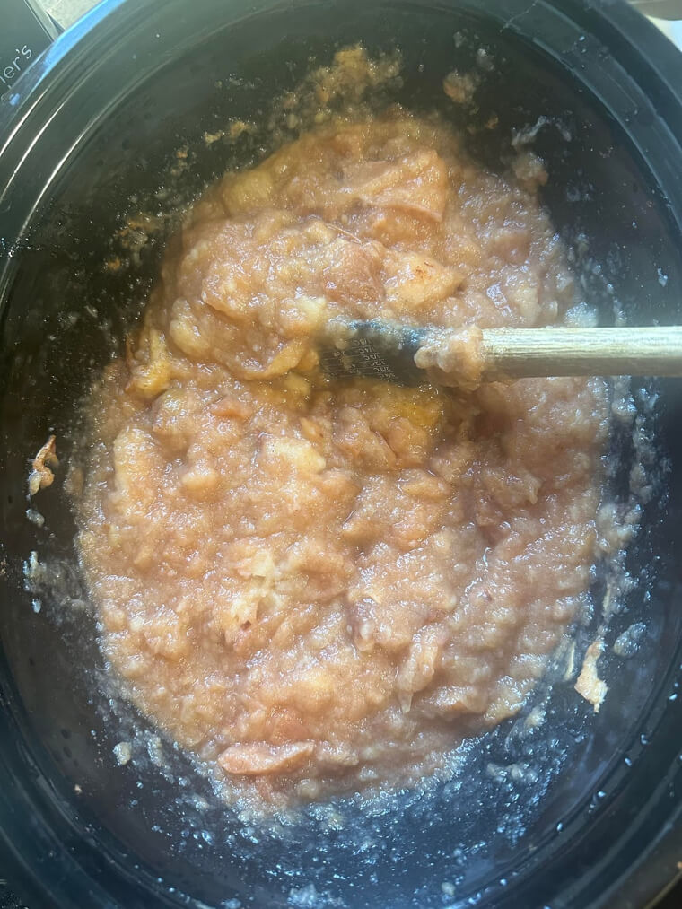 Thicken Pureed Fruit Into Spiced Apple Butter While Scenting the House