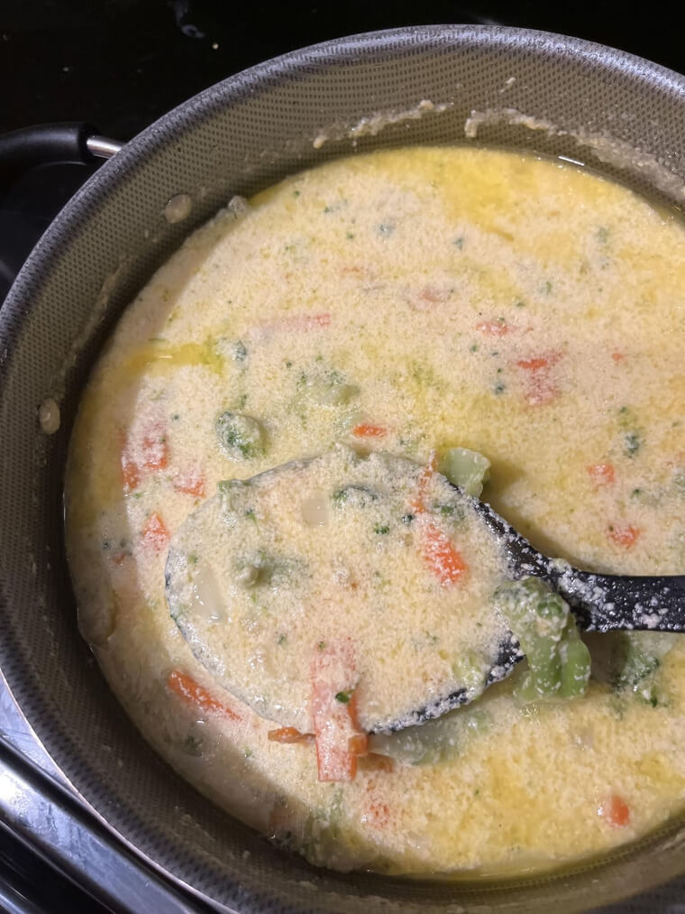 Prevent Curdling by Adding Dairy Products at the Very End