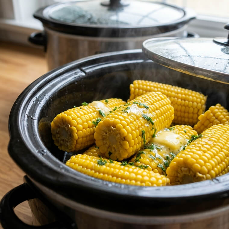 Steam Large Batches of Fresh Summer Corn Without Boiling Massive Pots