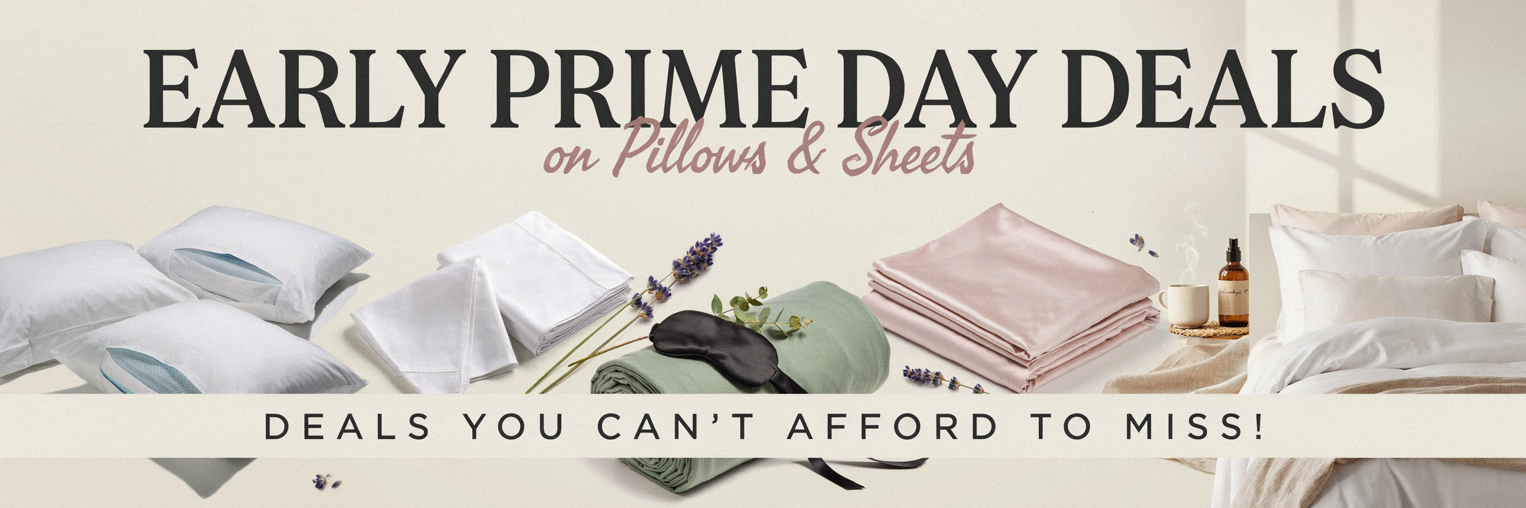 Early Prime Day Deals on Pillow and Sheets Deals You Can’t Afford to Miss!