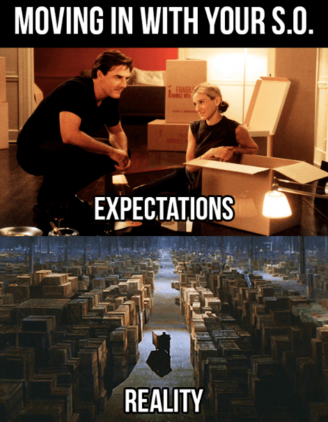 When The Big Move Isn't So Much Fun