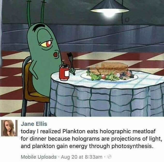 The Truth Behind Plankton's Meals