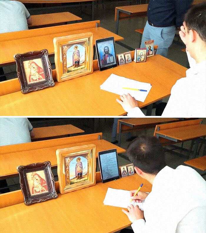 Jesus Would Not Approve Cheating On A Test