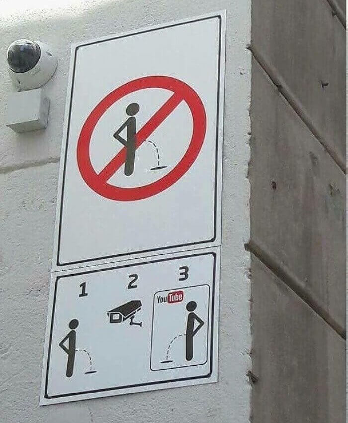 If You Pee In Public It will Be On YouTube