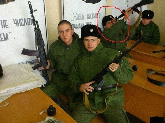Russian Soldiers Do Not Play Around With Their Guns