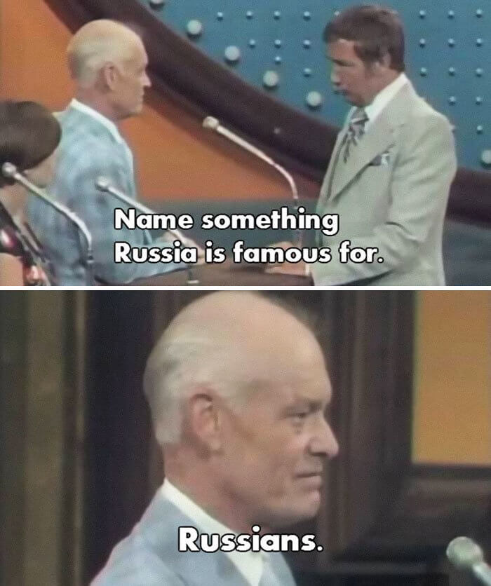 Russia Is Famous For Its Russians