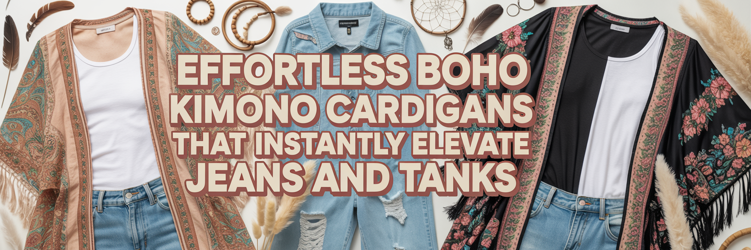 Boho Kimono Cardigans That Make Jeans and Tanks Look Like an Outfit