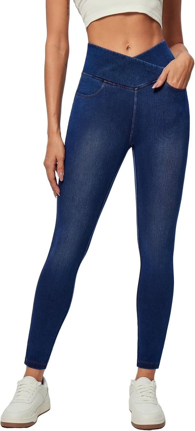 IUGA Women's Stretchy Jeggings - Comfort Meets Style! - Now 41% Off!