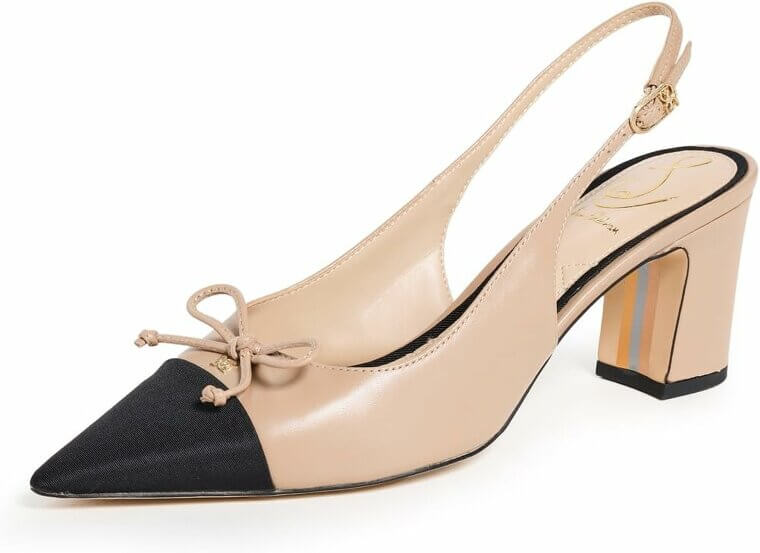 Sam Edelman Willette Pumps - Stylish Slingbacks for Every Occasion - Don’t Miss the 19% Discount!