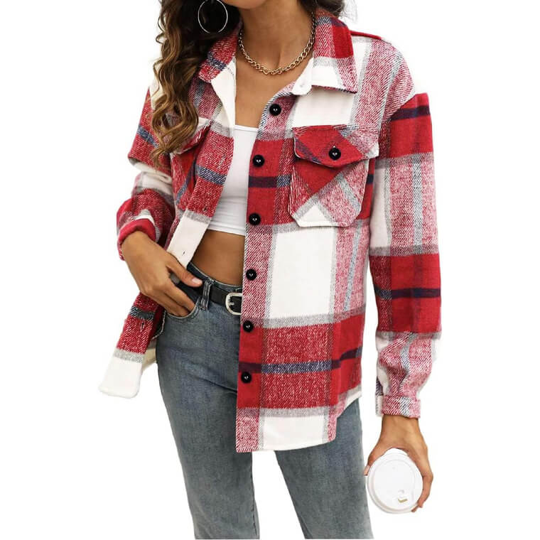 Trendy Queen Flannel Shacket - Your Ultimate Fall Fashion Staple!